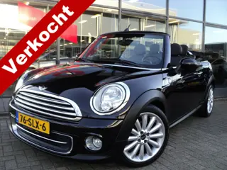 MINI Cabrio 1.6 Cooper Chili | 72.735 KM NAP | LEDER | STOELVERWARMING | CRUISE CONTROL | CLIMATE CO