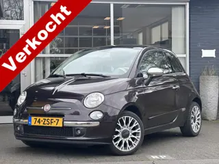 Fiat 500 1.2 Lounge AIRCO / ELEKT RAMEN / PANO (bj 2012)