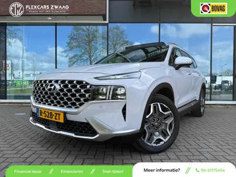 Hyundai Santa Fe 1.6 T-GDI HEV Premium Sky 7p. - Automaat - Leder - Navi - Org.NL