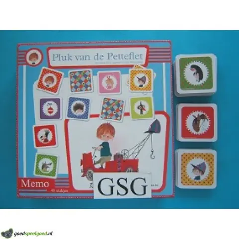 Pluk van de Petteflet memospel nr. 63002-02