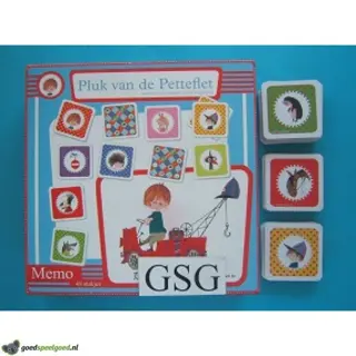 Pluk van de Petteflet memospel nr. 63002-02
