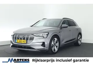 Audi e-tron 55 quattro 95 kWh 408pk SOH 95% Trekhaak 360Camera ACC Keyless Stoelverwarming Memory Na