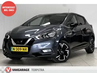 Nissan Micra 1.0 IG-T N-Design/ DAB+/ Lane-Assist./ Media-Scherm/ Extra Getint glas/ Airco/ Cruise/ 