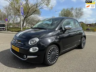 Fiat 500 0.9 TwinAir Turbo Lounge / panoramadak / navigatie / airco / lmv / historie / nap……