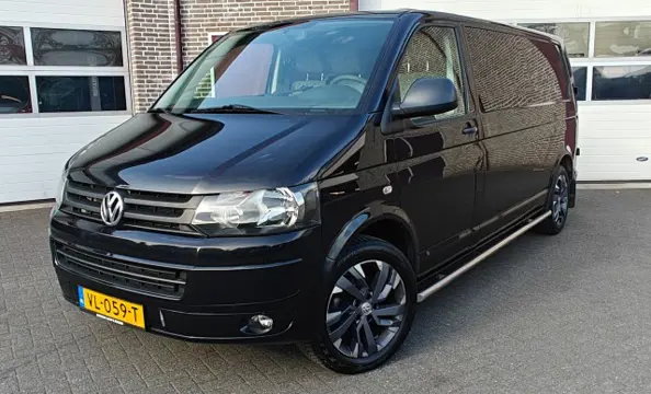 VOLKSWAGEN TRANSPORTER 2.0 TDI - Airco - 6pers - Trekhaak - L2 - prijs is all in. 