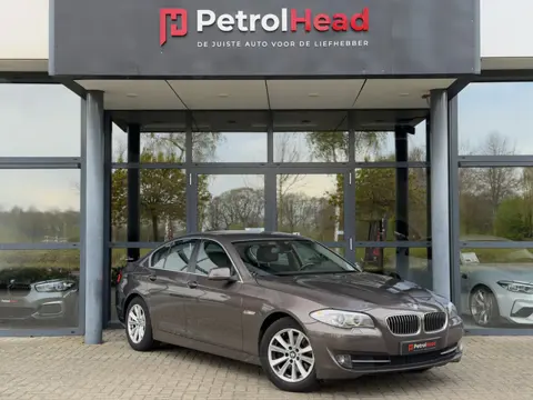BMW 5 Serie 523i High Executive, Ori NL, 2e eigenaar, Leder, trekhaak