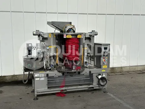 Sorma BRS 134 Verticale verpakkingsmachine voor Girsac, Sormapack en Sormabag met labelprinter.