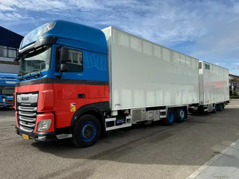DAF XF 450 6X2 YEAR 2019 COMPLETE + 2 AXLE HERTOGHS