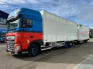 DAF XF 450 6X2 YEAR 2019 COMPLETE + 2 AXLE HERTOGHS