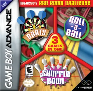Majesco's Rec Room Challenge: Darts / Roll-a-Ball / Shuffle Bowl
