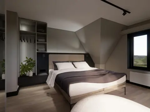 Superior driepersoonskamer op loopafstand van strand en duinen