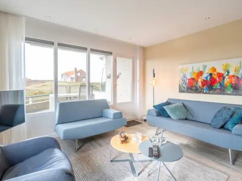Luxe hoekappartement met zicht op De Koog en Noordzee