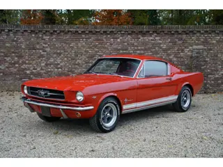 Ford Mustang 289 Fastback "An A-code in Triple Red" Triple red livery - Executed in "Maroon Red over
