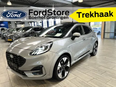 Ford Puma EcoBoost 155 pk Hybrid ST-Line X | Trekhaak | Pano | Winter Pack | Adapt. Cruise | 360 Cam