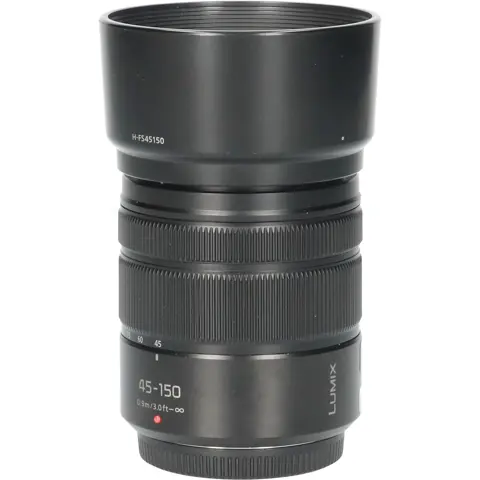 Tweedehands Panasonic Lumix G Vario 45-150mm f/4.0-5.6 - Zwart CM6538