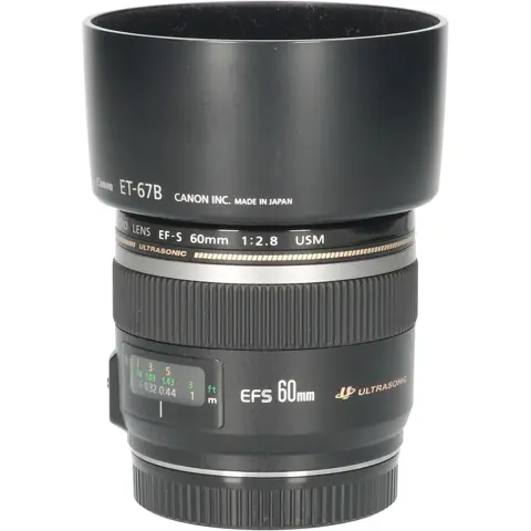 Tweedehands Canon EF-S 60mm f/2.8 Macro USM CM6585