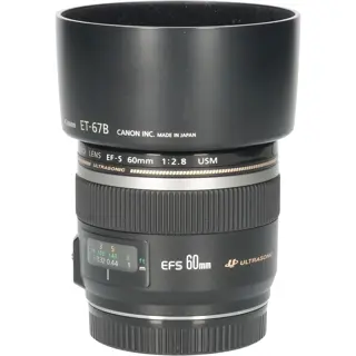 Tweedehands Canon EF-S 60mm f/2.8 Macro USM CM6585
