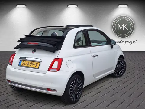 Fiat 500C 0.9 TwinAir Lounge Cabrio, Airco, Navigatie, Bluetooth, 2e Eigenaar!!