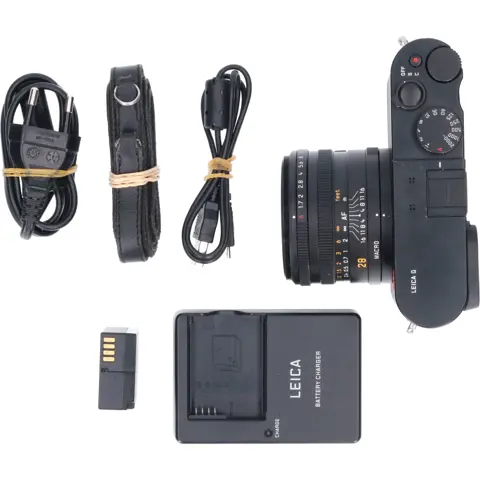 Tweedehands Leica Q (Typ 116) Zwart CM6583