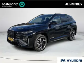 Hyundai Tucson 1.6 T-GDI HEV N Line Sky | Rijklaarprijs! | Alcantara Leer | 360 Camera | Elektrisch 