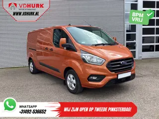 Ford Transit Custom 2.0 TDCI 170 pk Aut. L2 Carplay/ Camera/ Cruise/ PDC/ 16”LMV/ DAB/ Trekhaak/ Air