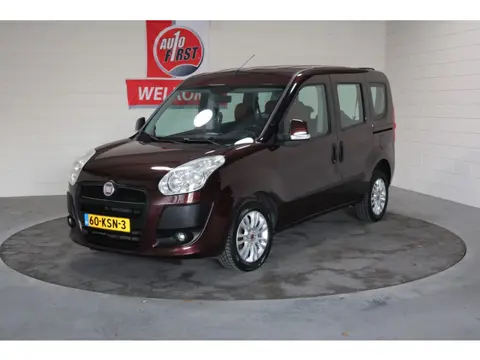 Fiat Doblò 1.4 Emotion, , Zaterdag 16-5 gesloten, 2e eigenaar, Clima, Cruise control, Parkeersensore