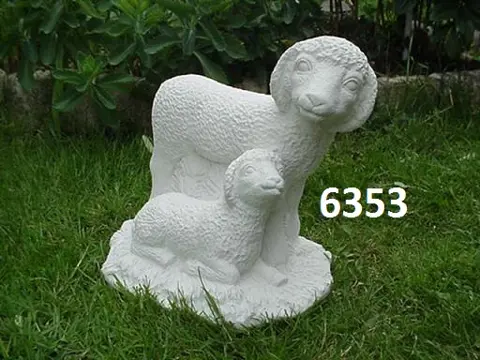 Schaap mama en lammetje. nr 6353.