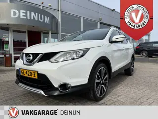 Nissan QASHQAI 1.6 Turbo 164 PK "Tekna" Leder comf.intr, Panoramadak, Camera, Stoelverw, etc..!!