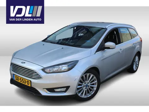 Ford FOCUS Wagon 1.5 TDCI Titanium Edition Automaat Dist.Riem recent v.v LM velgen l Airco l Parkeer
