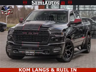 Dodge Ram Limited H.O 540HP 706Nm | Massage + Full Option | De Meest Luxe en Volle Pick-Up in zijn K