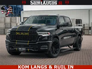 Dodge Ram LIMITED NIGHT H.O 540HP 706Nm | Massage + Full Option | De Meest Luxe en Volle Pick-Up in 