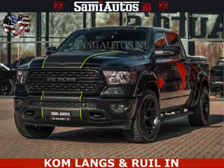 Dodge Ram SPORT | 5.7 V8 4x4 HEMI | PANORAMA DAK | GROOTSCHEM 12 INCH | LPG | Diamond Black Pearl | 