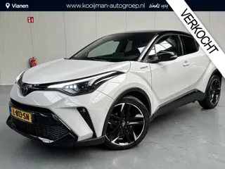 Toyota C-HR 1.8 Hybrid GR-Sport Dynamic grey / zwart dak, Afneembare trekhaak 1e eigenaar NL auto sl