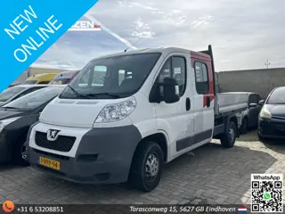 Peugeot Boxer 333 2.2 HDI L2 DC 7P. MOTOR DEFECT | €2.950,- NETTO | Bijrijdersbank | Open Laadbak |