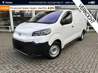 Toyota PROACE Long Worker 2.0 D-4D L2 Challenger Toyota PROACE Long Worker 2.0 D-4D Challenger NIEUW