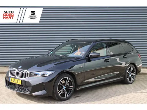 BMW 3 Serie Touring 330e M-Sport Laser Leer-Vernasca Harman-Kardon Elekt.-Trekhaak Adaptive-Cruise