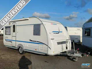 Adria Adora 462 PU Lengtebed Zit Tent Toilet