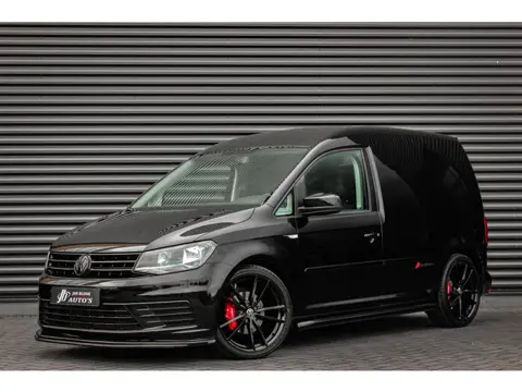 Volkswagen Caddy 2.0 TDI 185PK JB-EDITION / FULL BLACK / SCHROEFSET / LEDEREN BEKLEDING / NIEUWSTAAT