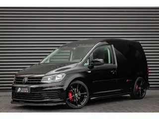 Volkswagen Caddy 2.0 TDI 185PK JB-EDITION / FULL BLACK / SCHROEFSET / LEDEREN BEKLEDING / NIEUWSTAAT