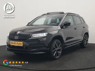 Škoda Karoq 1.5 TSI ACT Sportline 150pk DSG Dealer O.H | Trekhaak Afn. | Panodak | RS Sportstoelen V
