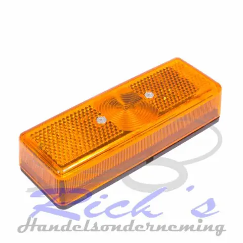 Zijverlichting, contourverlichting, zijmarkering, opbouwlamp