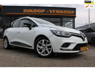 Renault Clio Estate Parelmoer 0.9 TCe | Limited-Edition | Navi | PDC | Airco | Netjes |