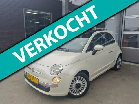 Fiat 500 0.9 TwinAir Lounge | Airco| El. Schuif/ Kanteldak