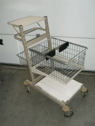 1x Order picking wagen