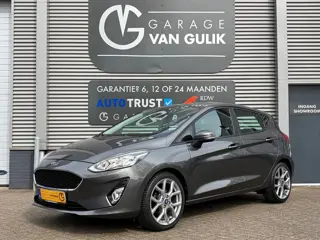 Ford Fiesta 1.0 EcoBoost 101PK Automaat,CarPlay,Clima,Cruise,Isofix,ElektrRamen+Spiegels,Stoel+Stuur