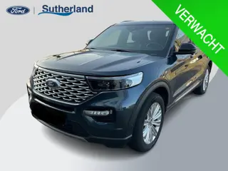 Ford Explorer 3.0 V6 EcoBoost PHEV Platinum 457pk | 7 persoons | Trekhaak | Panoramadak | BTW verrek