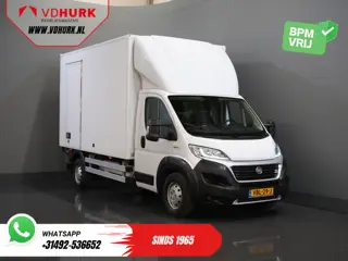 Fiat Ducato 2.3 MJ 150 pk Bakwagen 377x220x222 Laadklep/ Zijdeur/ Spoiler/ Tacho/ Gev.Stoel/ Camera/