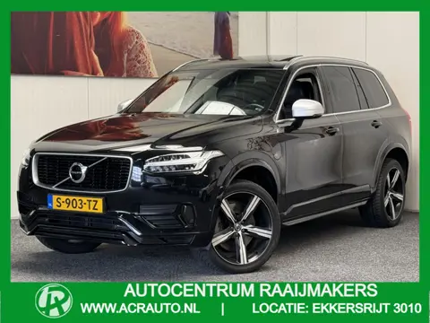 Volvo XC90 2.0 T8 Twin Engine AWD R-Design 7 Persoons LEDER NAVIGATIE LUCHTVERING ADAPTIVE CRUISE CO