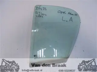 Opel Astra 5 deurs hb 2004-2012 Scheerruit links achter