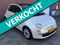 Fiat 500 1.2 Lounge PANORAMA l LEER l AIRCO l 16'LMV l MTF-STUUR l METALLIC LAK l GOED ONDERHOUDEN!